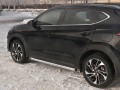 HYUNDAI TUCSON 2018- Пороги труба d63 (вариант 2) HTT-0031002