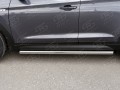 HYUNDAI Tucson 2015-2017 Пороги труба d63 (вариант 1) HTT-0022351