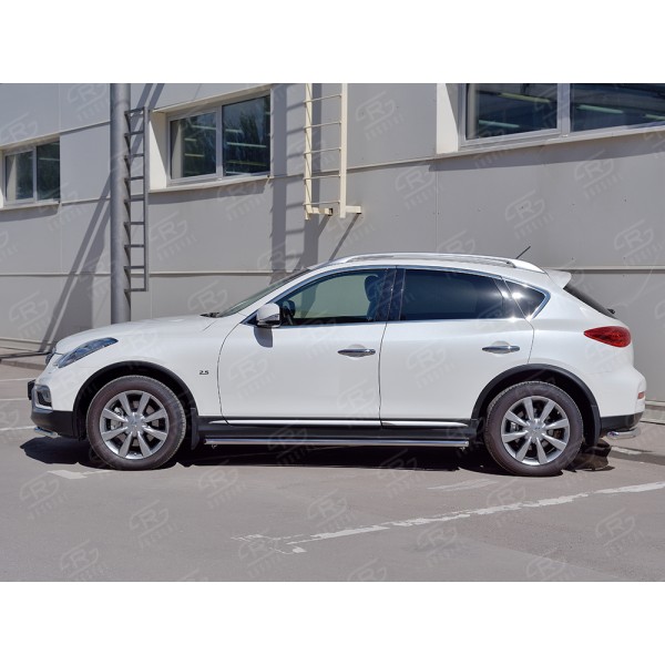 INFINITI QX 50 2016-2018 Пороги труба  d42 секция IQX5T-002354