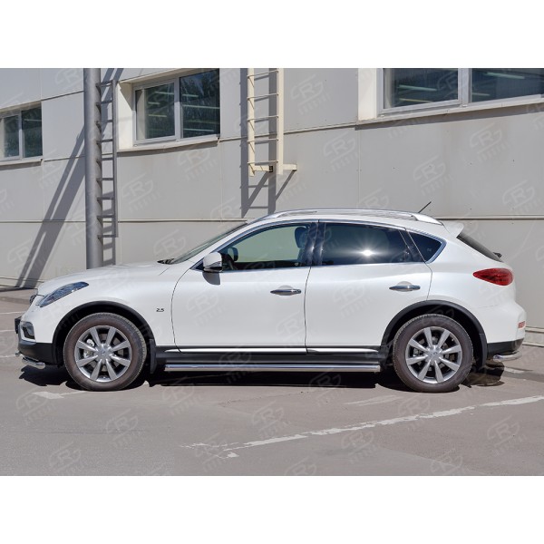 INFINITI QX 50 2016-2018 Пороги труба d63 секция IQX5T-002355