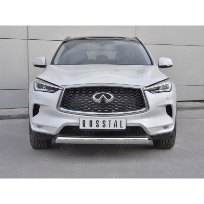 INFINITI QX50 2018- Защита переднего бампера d75х42 дуга IQX5Z-003075