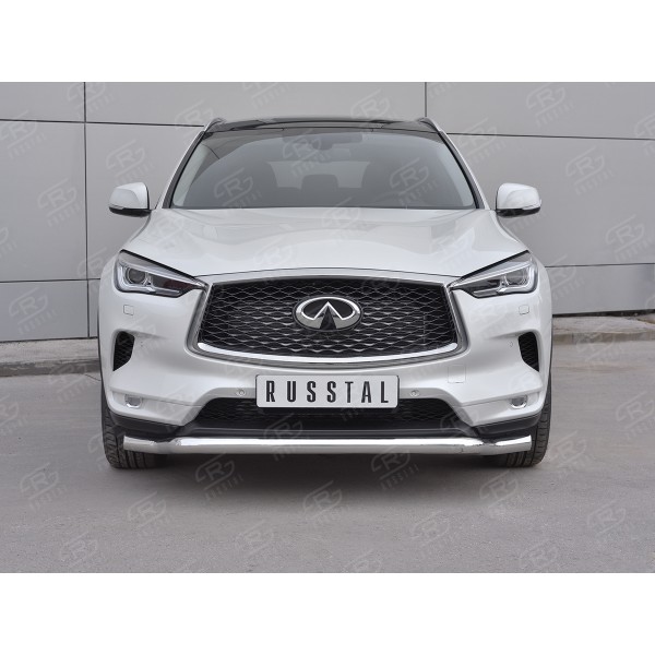 INFINITI QX50 2018- Защита переднего бампера d63 волна IQX5Z-003077