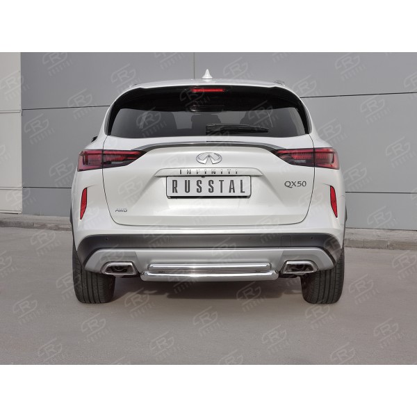 INFINITI QX50 2018- Защита заднего бампера d63 дуга-d42 дуга IQX5Z-003086