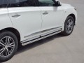 INFINITI QX60 2016- Пороги труба d63 (вариант 1) IQXT-0026821