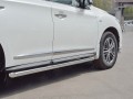 INFINITI QX60 2016- Пороги труба d63 (вариант 1) IQXT-0026821