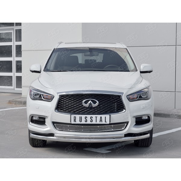 INFINITI QX60 2016- Защита переднего бампера d63 дуга-d42 дуга IQXZ-002676