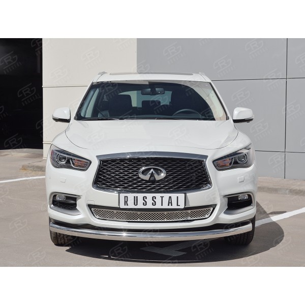 INFINITI QX60 2016- Защита переднего бампера d76 дуга IQXZ-002678