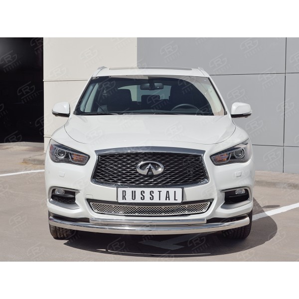 INFINITI QX60 2016- Защита переднего бампера d76 дуга-d42 дуга IQXZ-002679