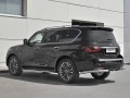 INFINITI QX80 2018- Защита заднего бампера уголки d76 (секции) IQX8Z-003017