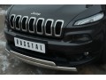 Jeep Cherokee 2014- Защита переднего бампера d75х42 (дуга) d75х42 (дуга) JCZ-001983