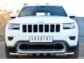 JEEP Grand Cherokee 2013 Защита переднего бампера d76 (дуга) d76х2 (дуга)+клыки JGCZ-001528