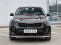 KIA SPORTAGE 2016-2018 Защита переднего бампера d42 секция KSZ-002278