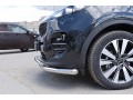 KIA SPORTAGE 2016-2018 Защита переднего бампера d63 секция-d42 дуга KSZ-002285