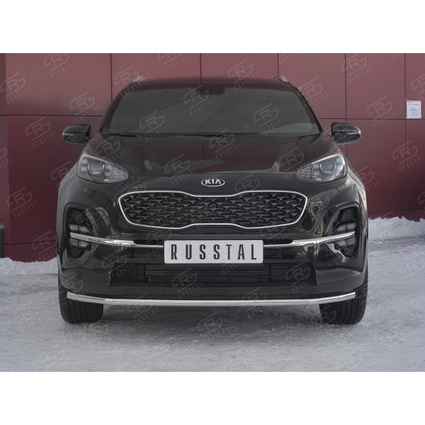 KIA SPORTAGE 2018- Защита переднего бампера d42 секция KSZ-003180