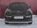 KIA SPORTAGE 2018- Защита переднего бампера d63 секция KSZ-003182