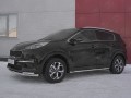 KIA SPORTAGE 2018- Защита переднего бампера d63 секция d42 уголки KSZ-003185