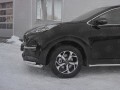 KIA SPORTAGE 2018- Защита переднего бампера d63 секция d42 уголки KSZ-003185