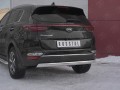 KIA SPORTAGE 2018- Защита заднего бампера 75х42 дуга KSZ-003192