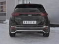 KIA SPORTAGE 2018- Защита заднего бампера d42 волна KSZ-003193