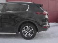 KIA SPORTAGE 2018- Защита заднего бампера d42 волна KSZ-003193