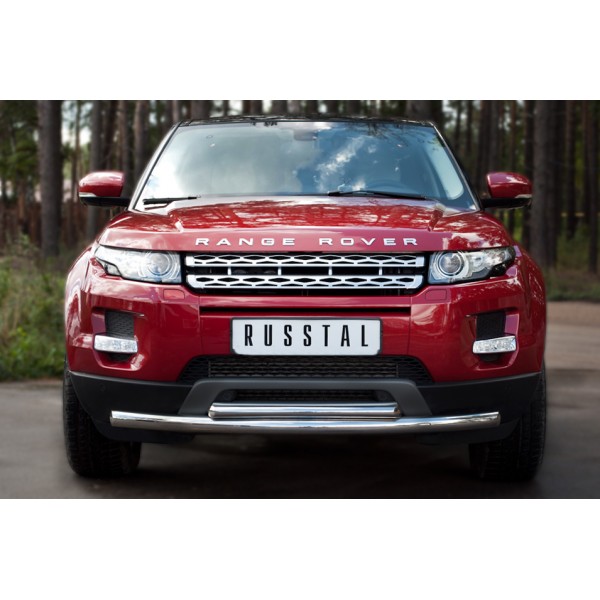 Land Rover Range Rover Evoque Prestige u Pure Защита переднего бампера D63_42 REPZ-000801