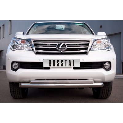 Lexus GX460 2009-2012 защита переднего бампера d76/42 GXZ-000802