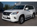 Lexus LX 570 2012-2015 Защита переднего бампера d76/42 (дуга) LLXZ-000862