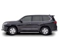 LEXUS LX450d-LX570 2015 (кроме F-Sport) Защита порогов труба d42 (вариант 1) LLX4T-0025191