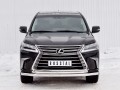 LEXUS LX450d-LX570 2015 (кроме F-Sport) Защита переднего бампера d63 секция-d42 дуга LLX4Z-002513