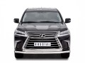 LEXUS LX450d-LX570 2015 (кроме F-Sport) Защита переднего бампера d63 секция-d42 дуга LLX4Z-002513