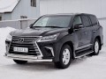 LEXUS LX450d-LX570 2015 (кроме F-Sport) Защита переднего бампера d63 секция-d63 дуга LLX4Z-002514