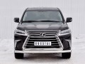 LEXUS LX450d-LX570 2015 (кроме F-Sport) Защита переднего бампера d76 секция LLX4Z-002516