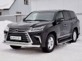 LEXUS LX450d-LX570 2015 (кроме F-Sport) Защита переднего бампера d76 секция LLX4Z-002516