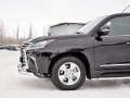 LEXUS LX450d-LX570 2015 (кроме F-Sport) Защита переднего бампера d76 секция-d63 дуга LLX4Z-002517