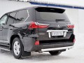 LEXUS LX450d-LX570 2015 (кроме F-Sport) Защита заднего бампера d76 дуга LLX4Z-002521