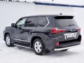 LEXUS LX450d-LX570 2015 (кроме F-Sport) Защита заднего бампера d76 секции LLX4Z-002522