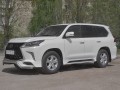 LEXUS LX450d-LX570 2015- (В обвесе TRD Superior) Защита переднего бампера d63 волна LLX4SZ-003232