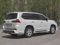 LEXUS LX450d-LX570 2015- (В обвесе TRD Superior) Защита заднего бампера уголки d76 секции-d42 секции