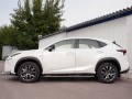 LEXUS NX 200 2014-2016 (кроме F-Sport) Пороги труба 75х42 овал с проступью LNXO-002580