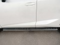 LEXUS NX 200 2014-2016 (кроме F-Sport) Пороги труба 75х42 овал с проступью LNXO-002580