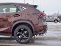 LEXUS NX 200 2014-2016 (кроме F-Sport) Защита заднего бампера d42 секции с надписью LNXZ-002583