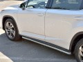 LEXUS RX 350L (not F-Sport) 2018- Пороги труба d63 секция (вариант 1) LRX3T-0032201