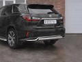 LEXUS RX 350L (not F-Sport) 2018- Защита заднего бампера d75х42 дуга LRX3Z-003225