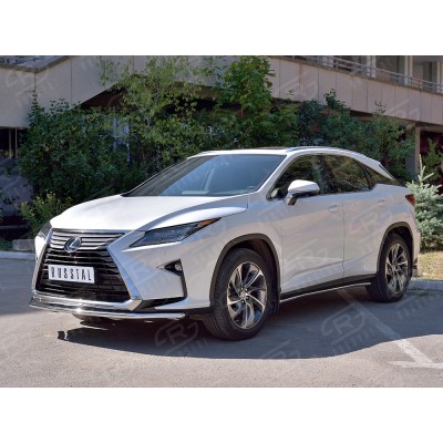 LEXUS RX200t 2015- (кроме F-Sport) Защита переднего бампера d42 секция LRX2Z-002366