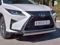 LEXUS RX200t 2015- (кроме F-Sport) Защита переднего бампера 75х42 дуга LRX2Z-002368