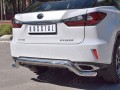 LEXUS RX200t 2015- Защита заднего бампера d63 волна LRX2Z-002376