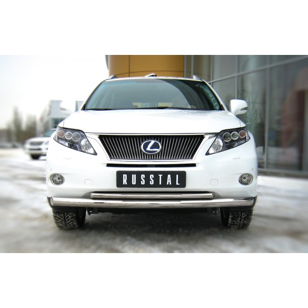 Lexus RX270/350/450 защита переднего бампера d76/42 LRXZ-000401