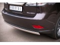 Lexus RX270/350/450 защита заднего бампера d75х42 овал LRXZ-000413