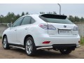 Lexus RX270/350/450 Защита заднего бампера уголки d63 LRXZ-000417