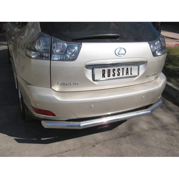 Lexus RX330 2003-2008 защита заднего бампера d63 LRZ-000397